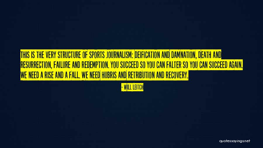 Sports Recovery Quotes By Will Leitch Sports Recovery Quotes By Will Leitch