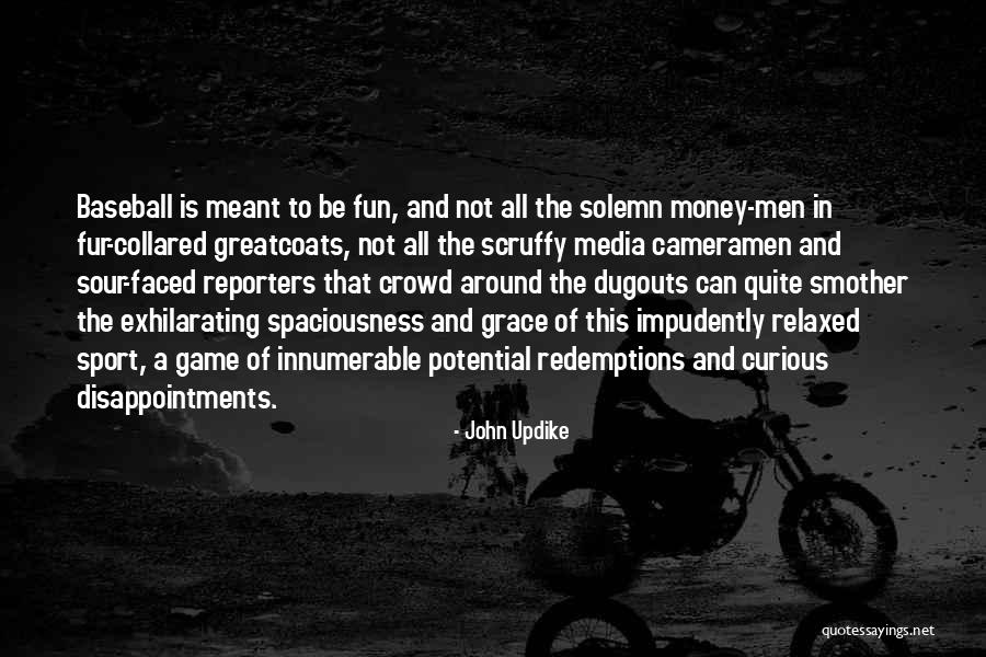 Sports Reporters Quotes By John Updike Sports Reporters Quotes By John Updike