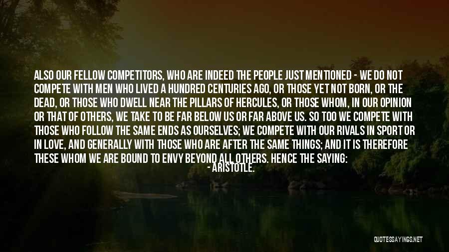 Sports Rivals Quotes By Aristotle. Sports Rivals Quotes By Aristotle.