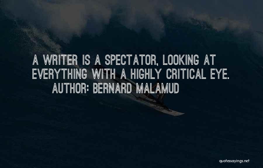 Sports Writer Quotes By Bernard Malamud