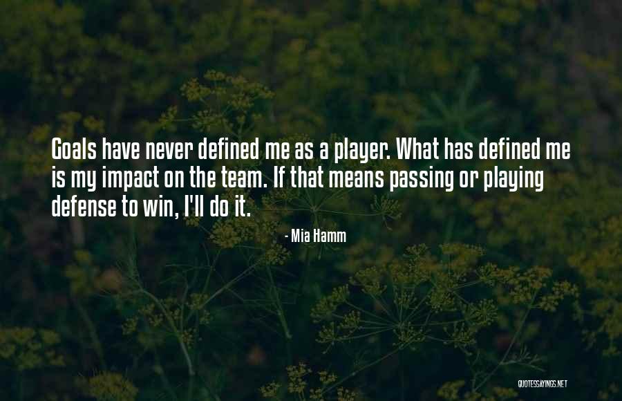 Sportscasters Mentoring Quotes By Mia Hamm Sportscasters Mentoring Quotes By Mia Hamm