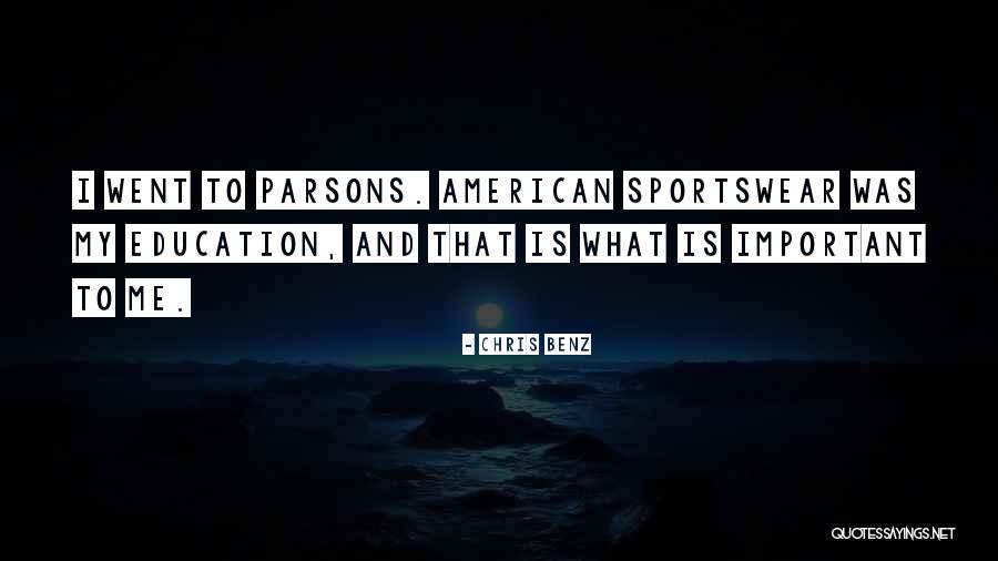 Sportswear With Quotes By Chris Benz Sportswear With Quotes By Chris Benz