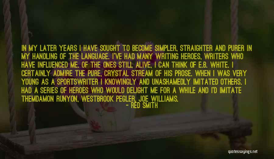 Sportswriter Quotes By Red Smith Sportswriter Quotes By Red Smith