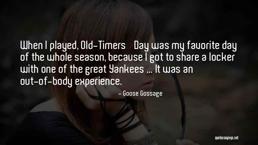 Sposito Music Quotes By Goose Gossage Sposito Music Quotes By Goose Gossage