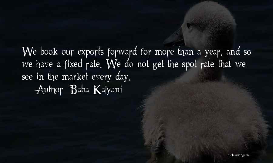 Spot And Forward Quotes By Baba Kalyani