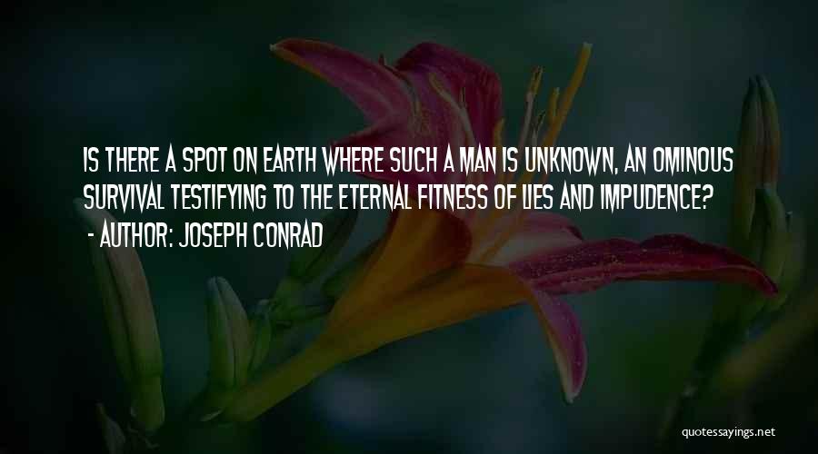 Spot On Quotes By Joseph Conrad