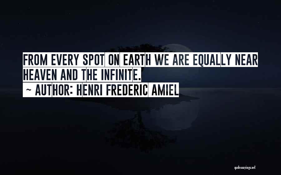 Spot Quotes By Henri Frederic Amiel