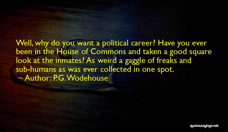 Spot Quotes By P.G. Wodehouse