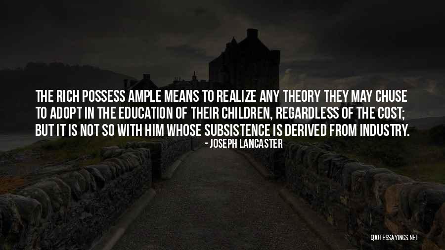 Spotless Water Quotes By Joseph Lancaster Spotless Water Quotes By Joseph Lancaster