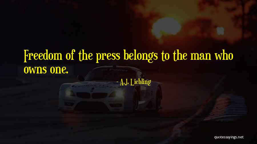 Spottedleaf Family Tree Quotes By A.J. Liebling Spottedleaf Family Tree Quotes By A.J. Liebling