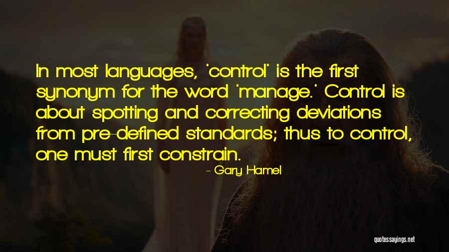 Spotting Quotes By Gary Hamel Spotting Quotes By Gary Hamel
