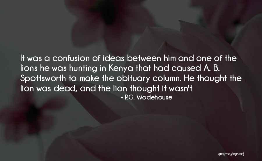Spottsworth Quotes By P.G. Wodehouse Spottsworth Quotes By P.G. Wodehouse