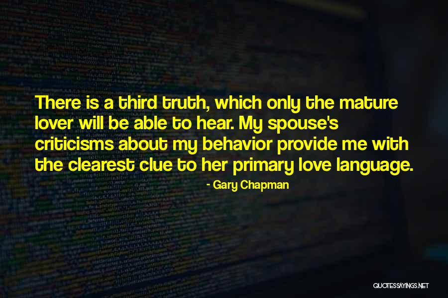 Spouse Is Quotes By Gary Chapman Spouse Is Quotes By Gary Chapman