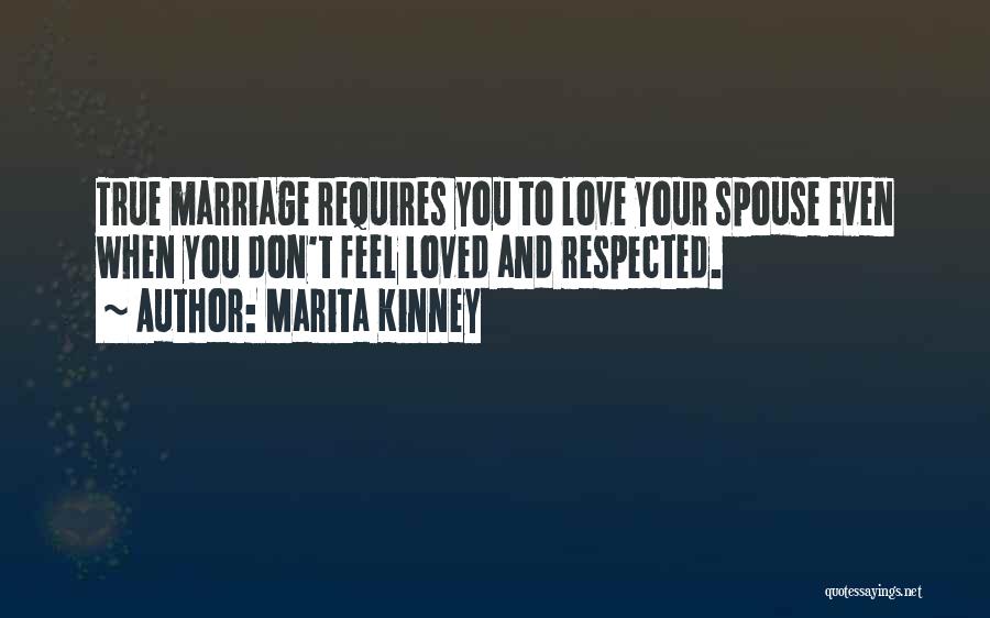Spouse Love Quotes By Marita Kinney