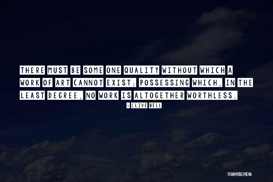 Sprangers Six Quotes By Clive Bell Sprangers Six Quotes By Clive Bell