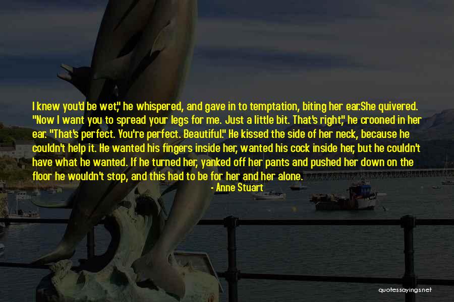 Spread Legs Quotes By Anne Stuart Spread Legs Quotes By Anne Stuart