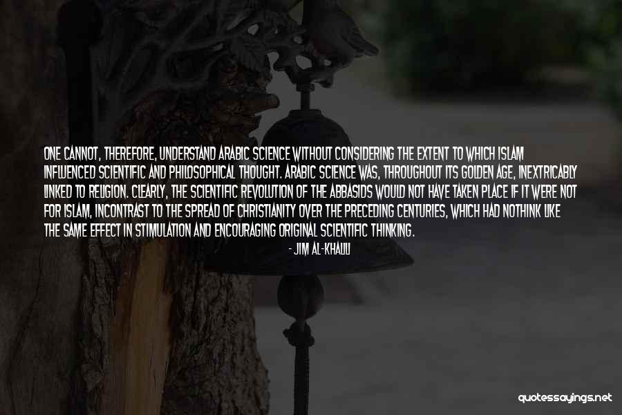 Spread Of Christianity Quotes By Jim Al-Khalili Spread Of Christianity Quotes By Jim Al-Khalili
