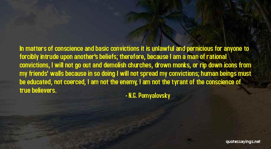 Spread Of Christianity Quotes By N.G. Pomyalovsky Spread Of Christianity Quotes By N.G. Pomyalovsky