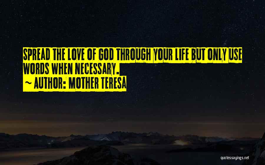 Spread The Love Quotes By Mother Teresa