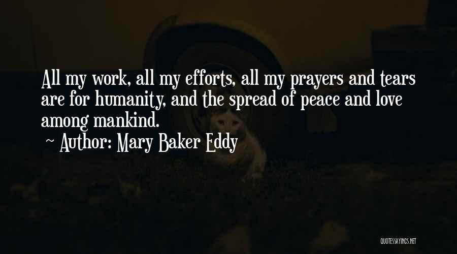 Spread The Peace Quotes By Mary Baker Eddy