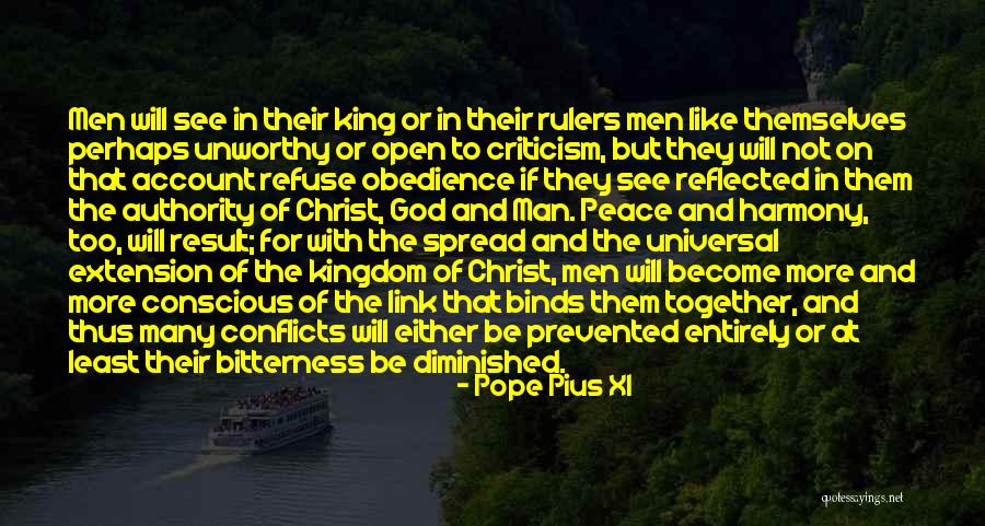 Spread The Peace Quotes By Pope Pius XI