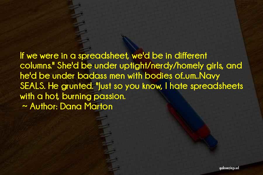 Spreadsheet Quotes By Dana Marton