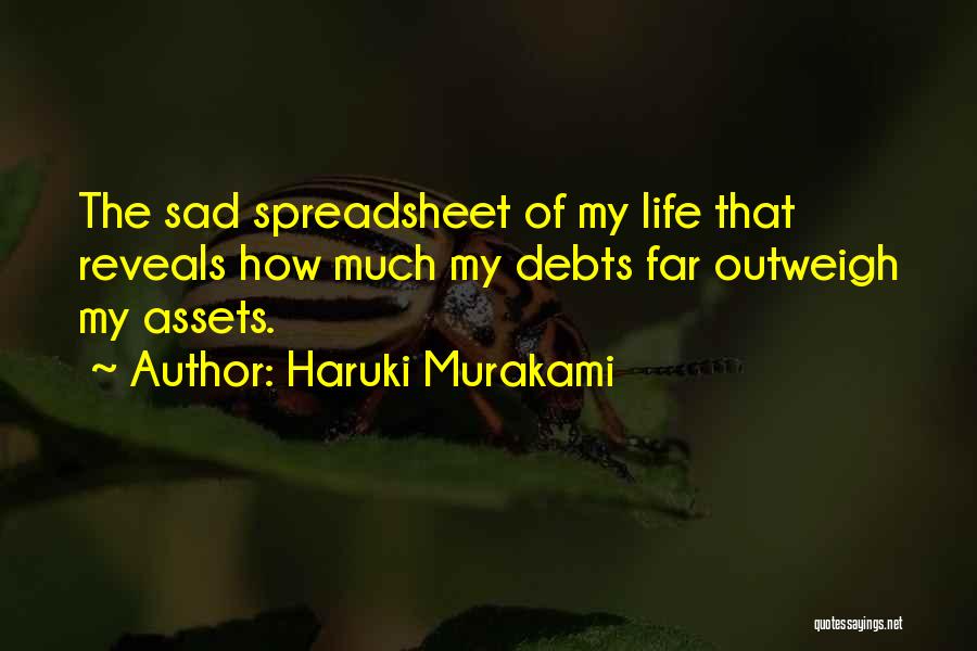 Spreadsheet Quotes By Haruki Murakami