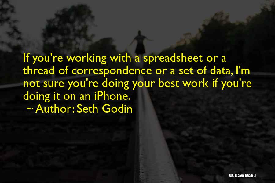 Spreadsheet Quotes By Seth Godin