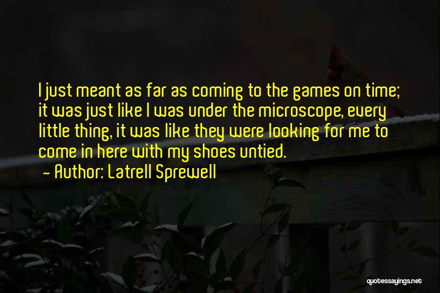 Sprewell Quotes By Latrell Sprewell