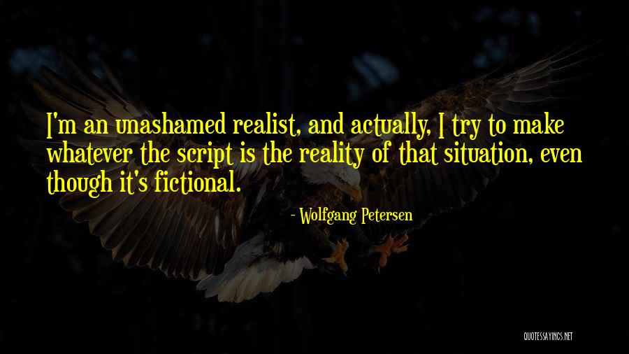 Sprezzatura Boca Quotes By Wolfgang Petersen Sprezzatura Boca Quotes By Wolfgang Petersen