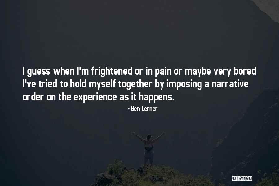 Sprichwort Deutsch Quotes By Ben Lerner Sprichwort Deutsch Quotes By Ben Lerner