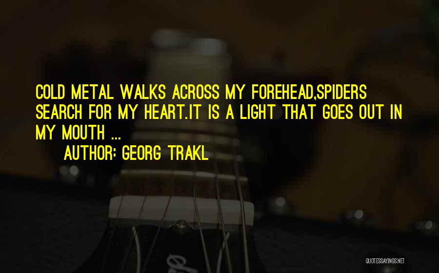 Spriitual Quotes By Georg Trakl