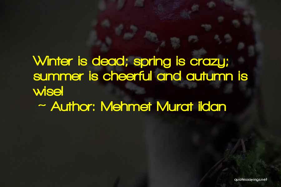 Spring And Autumn Quotes By Mehmet Murat Ildan