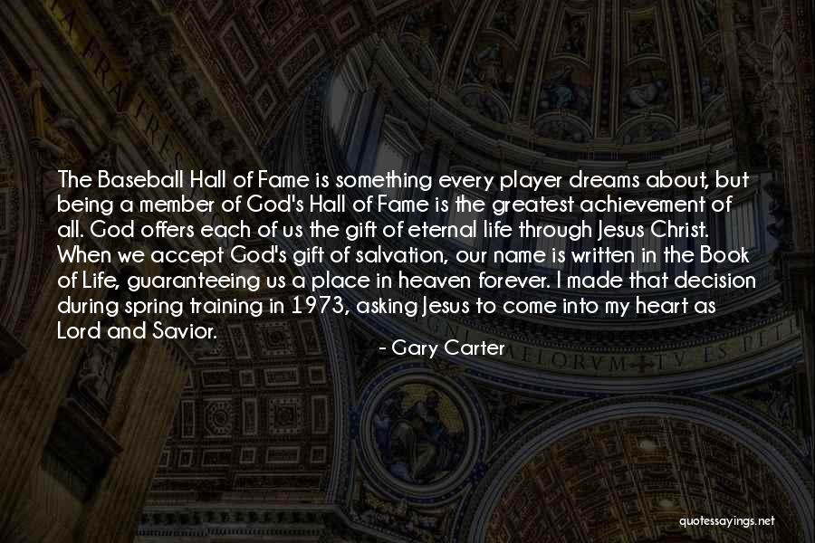 Spring And Baseball Quotes By Gary Carter Spring And Baseball Quotes By Gary Carter