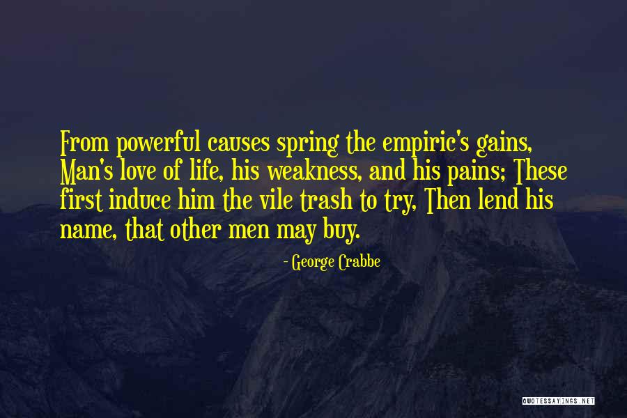 Spring And Love Quotes By George Crabbe