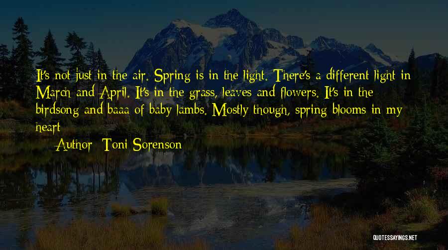 Spring Blooms Quotes By Toni Sorenson