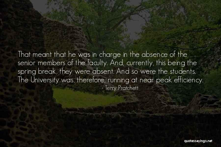 Spring Break Over Quotes By Terry Pratchett