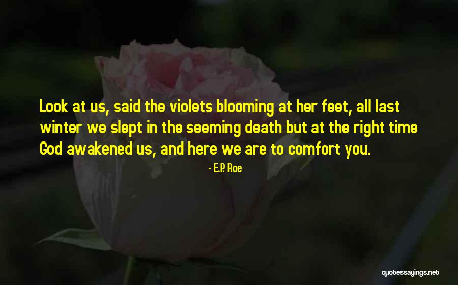 Spring Flowers Quotes By E.P. Roe Spring Flowers Quotes By E.P. Roe