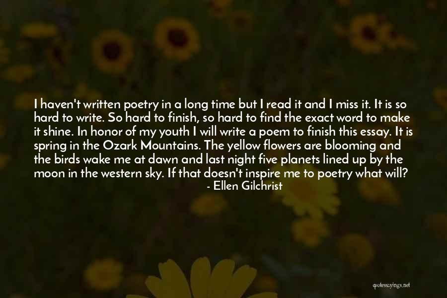 Spring Flowers Quotes By Ellen Gilchrist Spring Flowers Quotes By Ellen Gilchrist