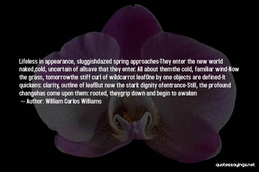 Spring Leaf Quotes By William Carlos Williams