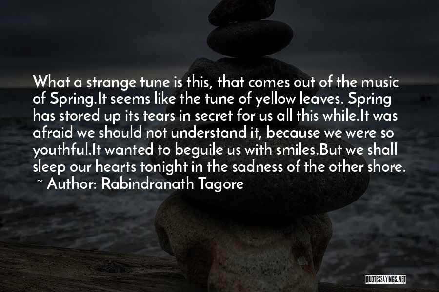 Spring Leaves Quotes By Rabindranath Tagore