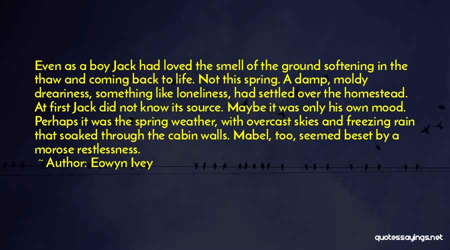 Spring Rain Quotes By Eowyn Ivey