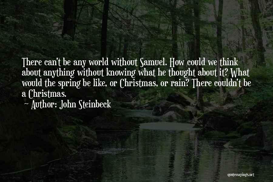 Spring Rain Quotes By John Steinbeck