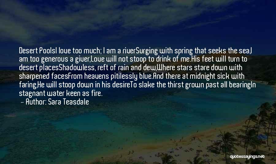 Spring Rain Quotes By Sara Teasdale