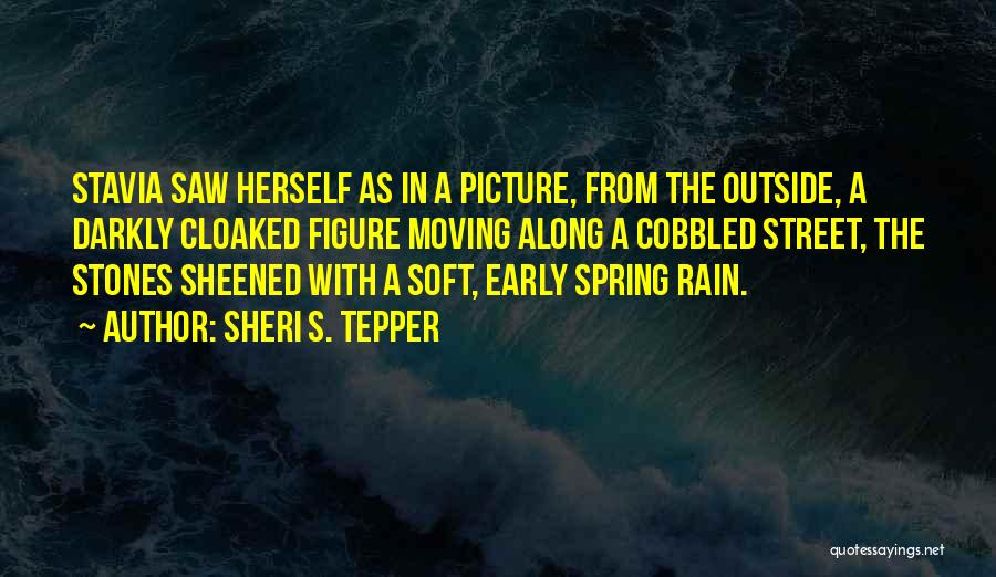 Spring Rain Quotes By Sheri S. Tepper