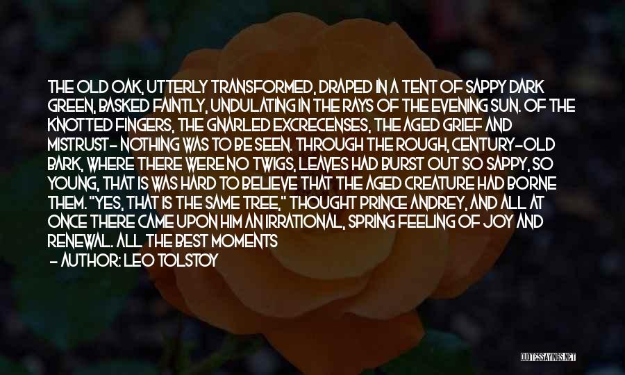Spring Renewal Quotes By Leo Tolstoy