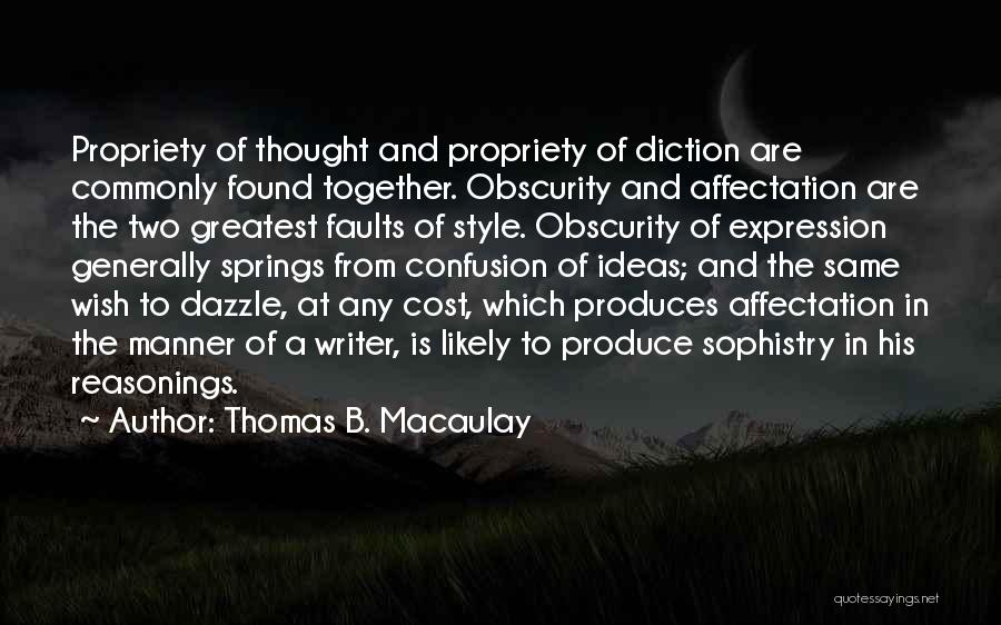 Spring Style Quotes By Thomas B. Macaulay