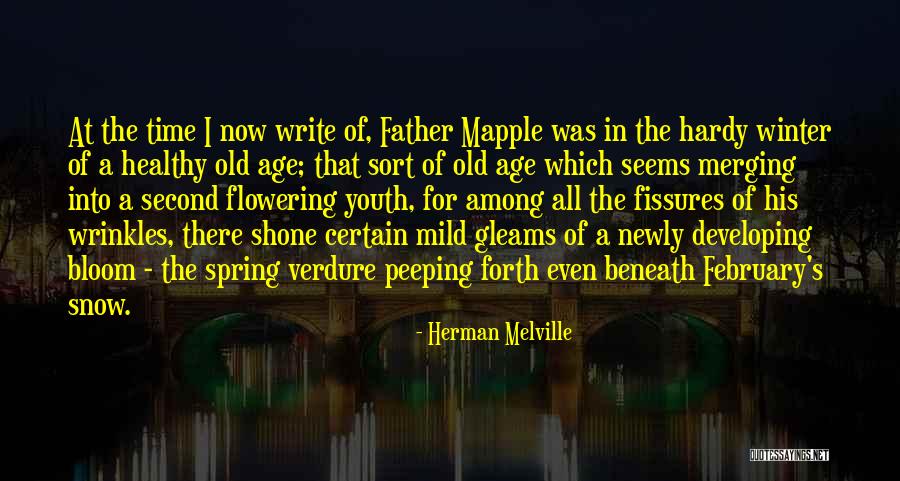 Spring When A Young Quotes By Herman Melville Spring When A Young Quotes By Herman Melville