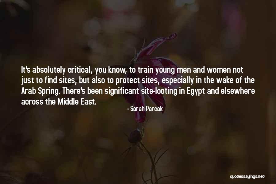 Spring When A Young Quotes By Sarah Parcak Spring When A Young Quotes By Sarah Parcak