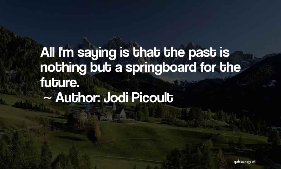 Springboard Quotes By Jodi Picoult